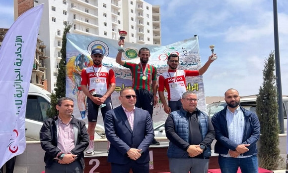 Coupe d'Algérie de Cyclisme sur route à Oran/course en ligne : victoire de Abdallah Benyoucef et Ziani Amine
