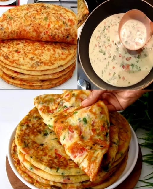 فطائر الطاسة السريعة طريه ولذيذة 😋