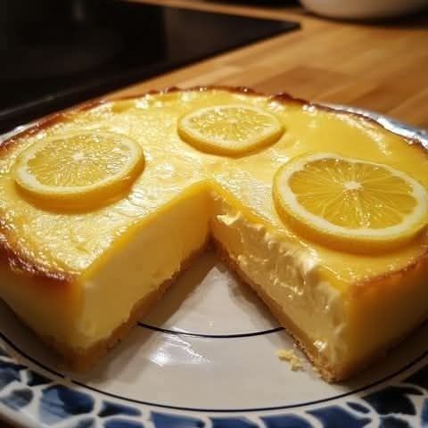 كيك الفوندان بالليمون والماسكاربوني 🍋🧁