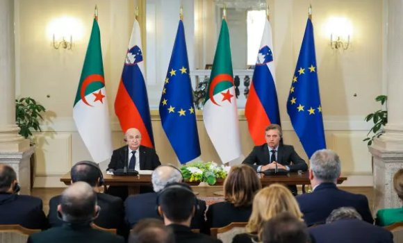 Le président de la République se félicite des relations privilégiées entre l'Algérie et la Slovénie