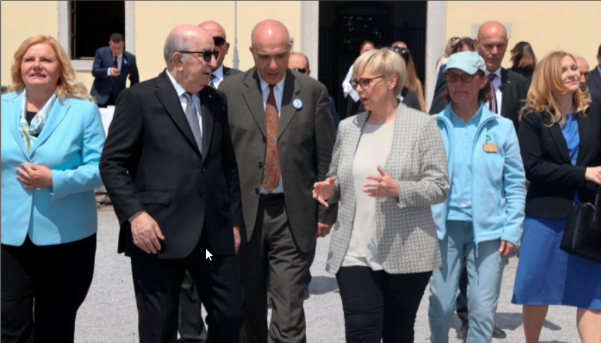 Le Président Tebboune salue les positions de la Slovénie