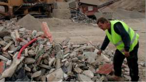 Où vont les déchets de construction '