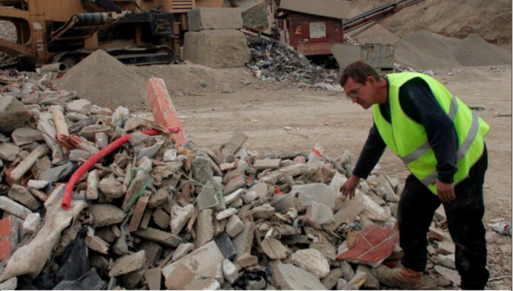 Où vont les déchets de construction '