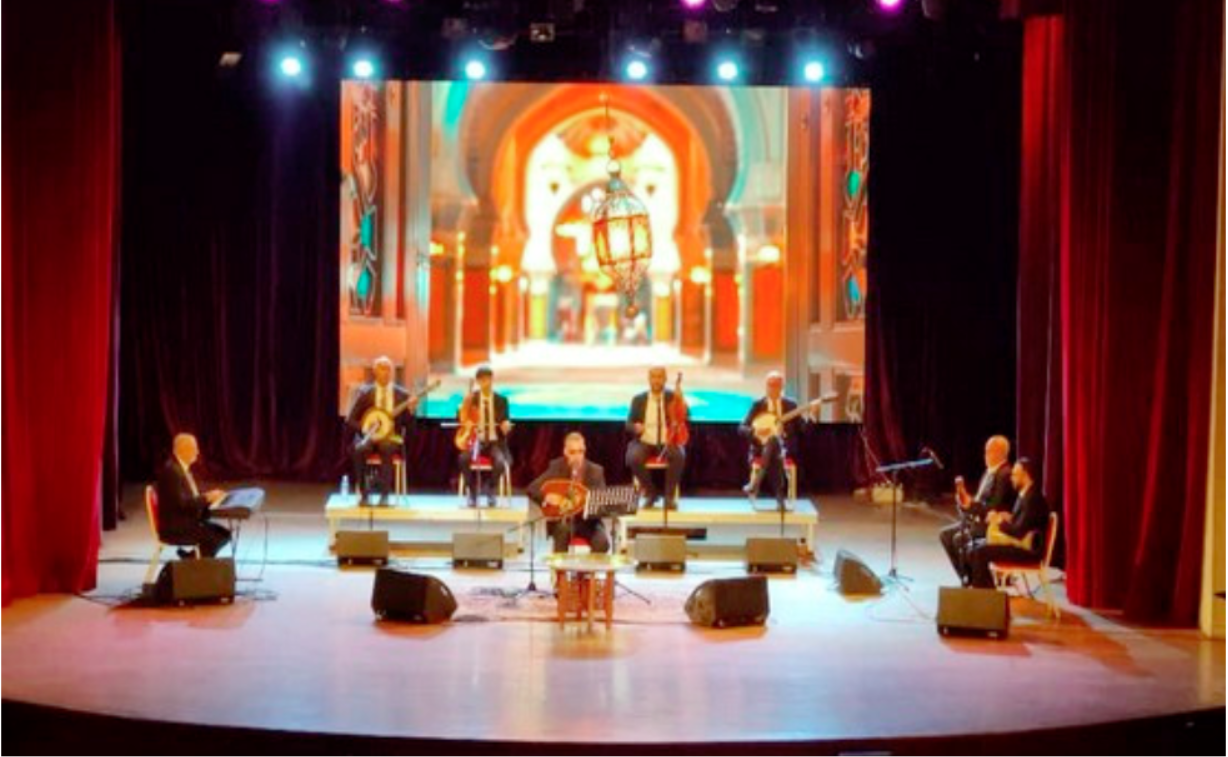 Récital chaâbi avec une pléiade de chanteurs