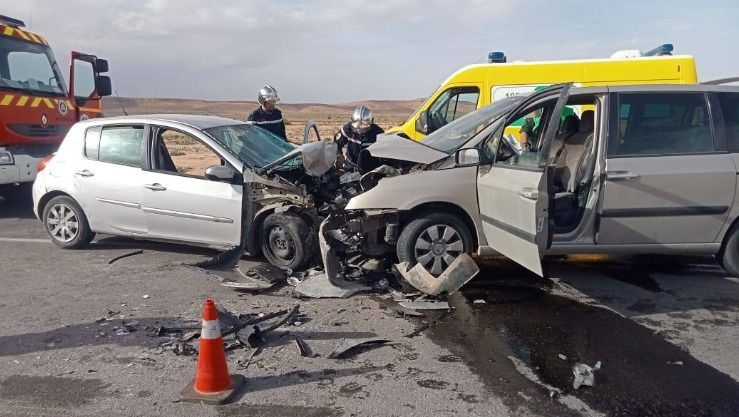 المسيلة.. وفاة 3 أشخاص وإصابة 2 آخرين في حادث مرور