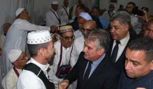 من وادي ارهيو والي غليزان يشهد احتفالية توديع أولى أفواج حجاج بيت الله