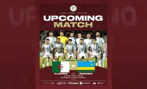 Sélection nationale A': un match amical face au Rwanda le 9 juin à Blida