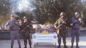  إحباط محاولة تهريب كمية هامة من المخدرات ببشار  