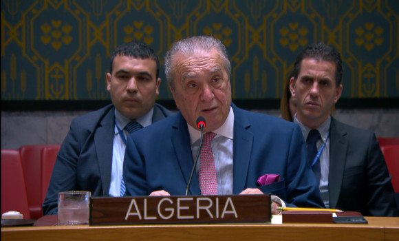 مجلس الأمن: الجزائر تدعو إلى التحرك الفوري أمام انتهاكات القانون الانساني في غزة   