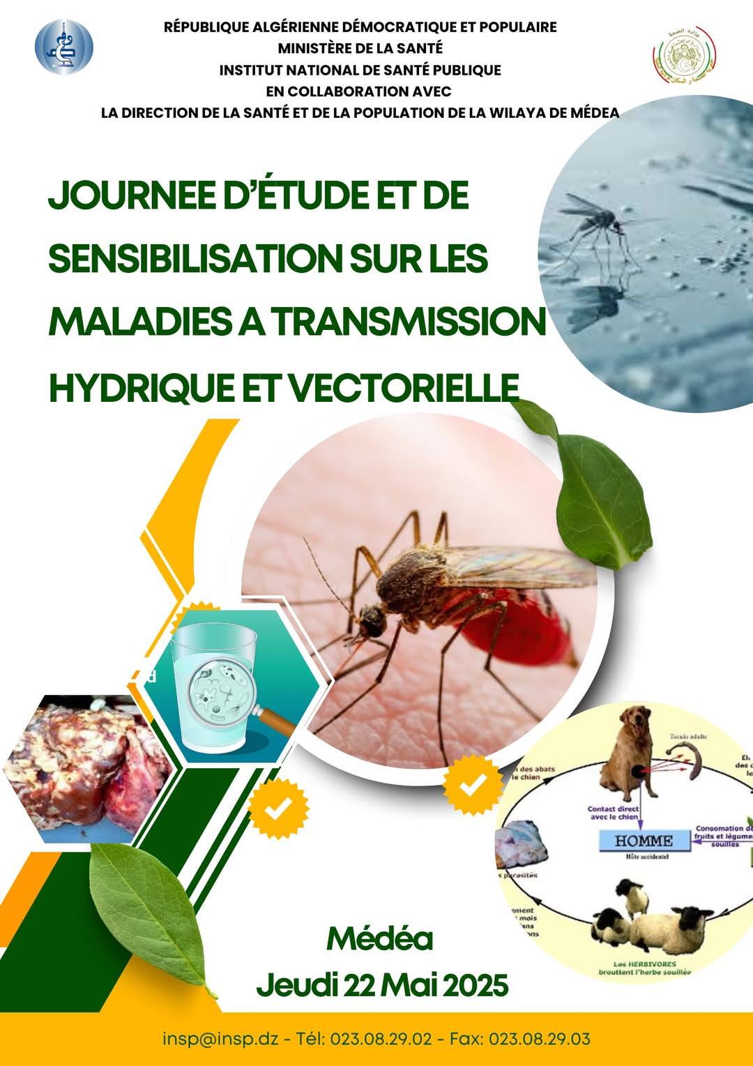 Algérie (Médéa)  -  Journée d’étude sur les maladies à transmission hydrique