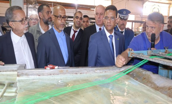 Tlemcen: le ministre mauritanien de la pêche exprime la volonté de son pays de renforcer la coopération dans le domaine de la pêche maritime et de ses infrastructures   