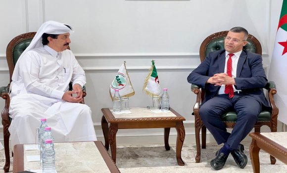الوكالة الجزائرية لترقية الاستثمار تستقبل وفدا عن الشركة القطرية 