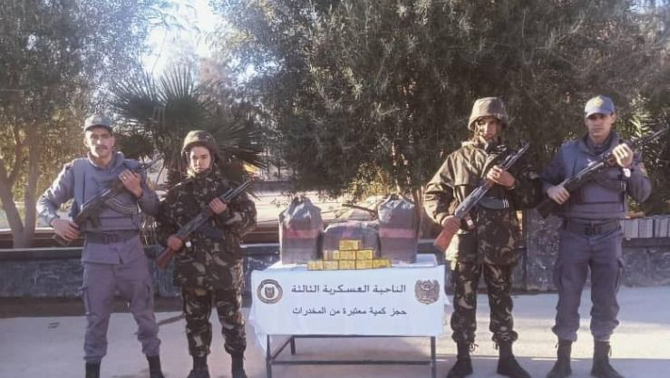  إحباط محاولة تهريب كمية هامة من المخدرات ببشار  