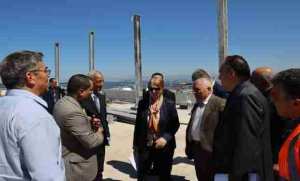 السيدة مداحي تتفقد مشروع تهيئة فندق السفير بالجزائر العاصمة