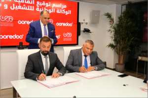 Ooredoo Algérie et l'Anem signent  une convention de partenariat 