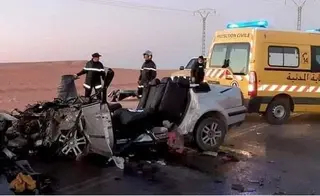 غليزان: مصرع شخصين وإصابة خمسة آخرين في حادث مرور  بيلل