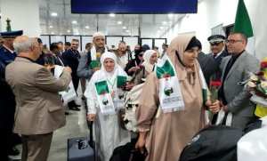 Retour du premier groupe de pèlerins algériens au pays