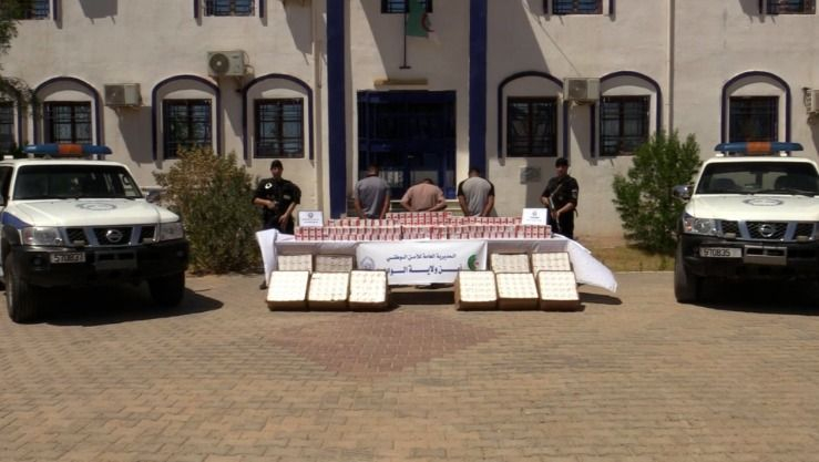 تفكيك أربع شبكات إجرامية وحجز أكثر من نصف مليون كبسولة مهلوسة بالوادي