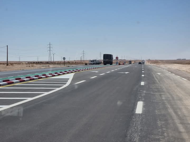 مقطع من ازدواجية الطريق الوطني رقم 3 ببسكرة حيز الخدمة - الشعب أونلاين