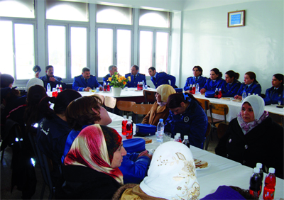 Hommage au personnel féminin de la police