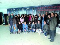 Les élèves du lycée Imache-Amar rendent visite à 'Liberté'