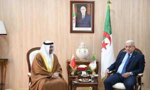 Boughali reçoit l'ambassadeur du Royaume de Bahreïn en Algérie