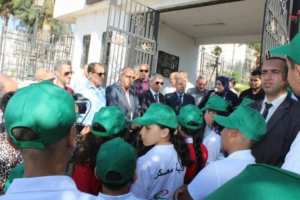 انطلاق أول رحلة للمخيمات الصيفية التي استفاد منها 350   طفلا بمعسكر