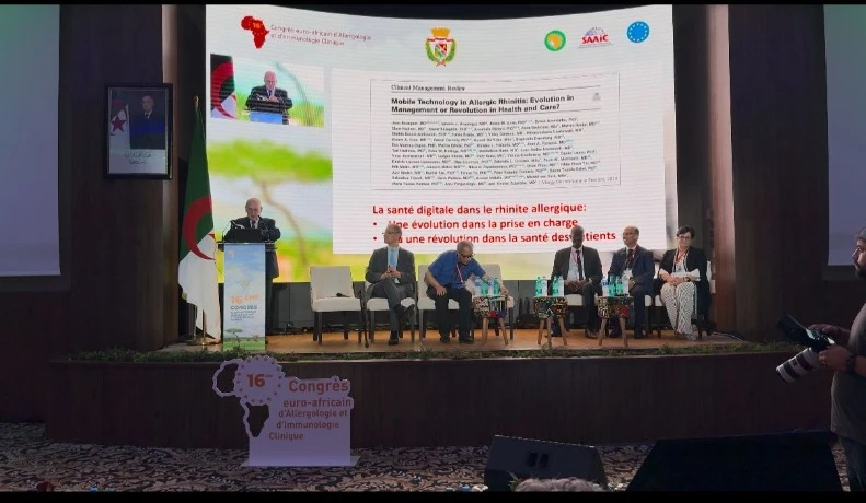 وهران:  المؤتمر الـ16 الأورو-إفريقي لأمراض الحساسية والمناعة العيادية