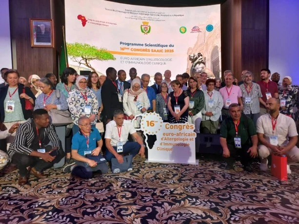 اختتام الطبعة الـ 16 للمؤتمر الأوروبي الأفريقي حول أمراض الحساسية والمناعة العيادية بوهران ...