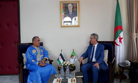 Le ministre de la Culture et des Arts s'entretient avec son homologue sahraoui sur les moyens de développer la coopération culturelle entre les deux pays