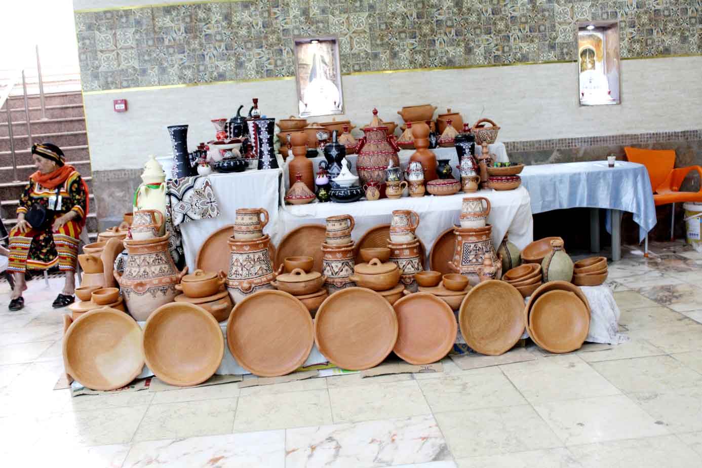 Algérie (Constantine) - Salon national de l’artisanat: Dans l’attente du public