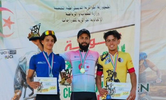 Championnat National de VTT: Victoire de l'athlète Abderrahmane Mansouri