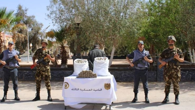 حجز أزيد من 63 كغ من الكيف المعالج في بشار