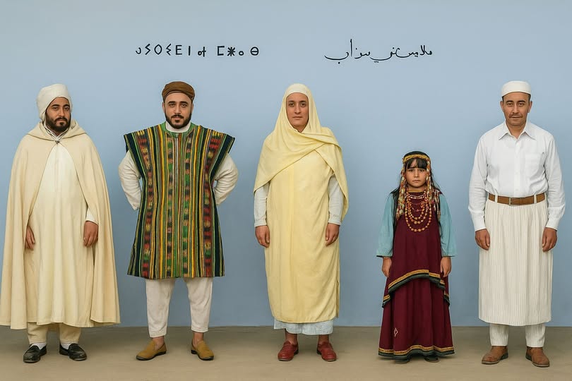 اللباس التقليدي لبني مزاب 👕