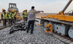 Bechar: Achèvement des travaux de la ligne ferroviaire Tindouf-Gara Djebilet