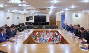 Une délégation du groupe parlementaire d'amitié  Algérie-Russie  rencontre le vice-président de l'Agence  Rossotrudnichestvo