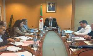 Commerce : Zitouni préside une réunion consacrée au projet de réalisation de deux tours dédiées au secteur