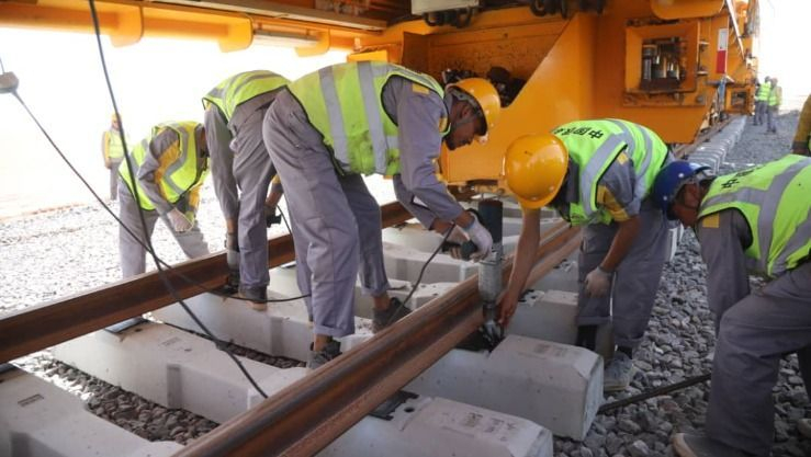 انتهاء أشغال إنجاز خط السكة الحديدية الرابط بين تندوف وغارا جبيلات