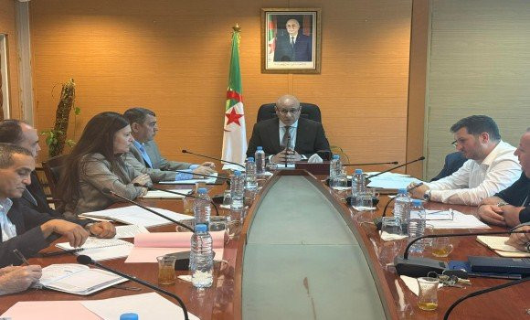 Commerce : Zitouni préside une réunion consacrée au projet de réalisation de deux tours dédiées au secteur