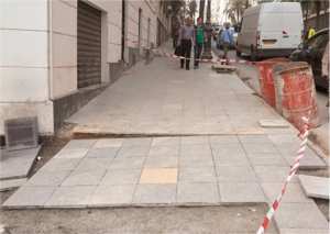 Un important programme  de réhabilitation des trottoirs élaboré