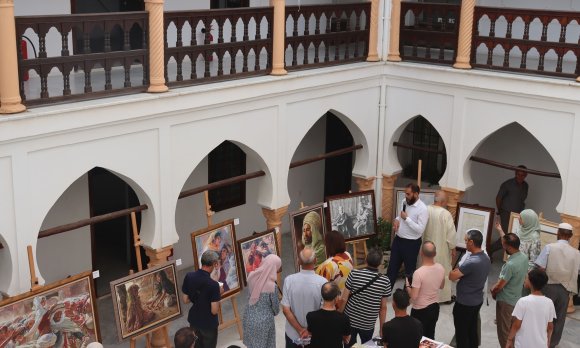 المدية: معرض أعمال نصر الدين دينيه في متحف الفنون