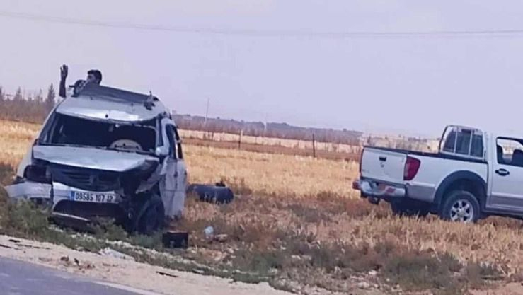 تبسة : 9 جرحى في حادث اصطدام سيارتين بالشريعة