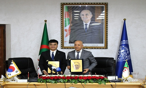 Signature d'un mémorandum d'entente entre la DGSN et le NFS sud-coréen   