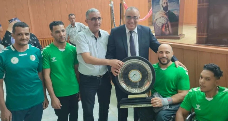معسكر : تكريم الرياضيين المتألقين دوليا و وطنيا في مختلف الرياضات