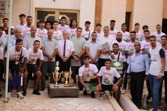 بعد تتويجه بلقب البطولة الوطنية لفئة اقل من 19 سنة ... حفل إستقبال على شرف شبان اتحاد بشار الجديد