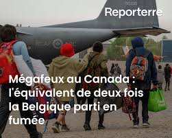 Planète (Amérique du Nord) - Mégafeux au Canada: l’équivalent de deux fois la Belgique parti en fumée