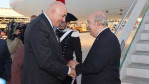 الرئيس تبون يصل إلى إيطاليا في زيارة رسمية