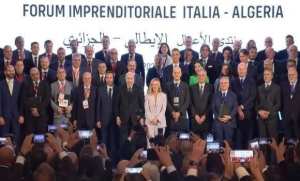 رئيس الجمهورية يشرف رفقة السيدة ميلوني على اختتام منتدى الأعمال الجزائري-الإيطالي