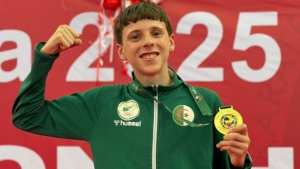 أيمن بن خدة يهدي الجزائر لقب البطولة الإفريقية للكاراتي دو للأشبال في أبوجا