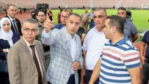 صادي يعاين آخر التحضيرات لانطلاق الألعاب الإفريقية المدرسية